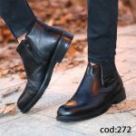 خرید نیم بوت چرم مردانه