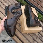 خرید بوت مردانه چرم مازراتی