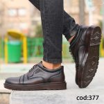 کفش قهوه ای گلد - کد hf 377