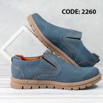 خرید کفش آبی بدون بند